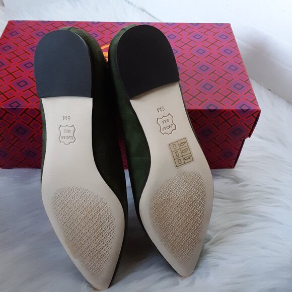 Tory Burch Ashton T-strap Mary Jane Flat Women's Shoes size 5M - Picture 7 of 11